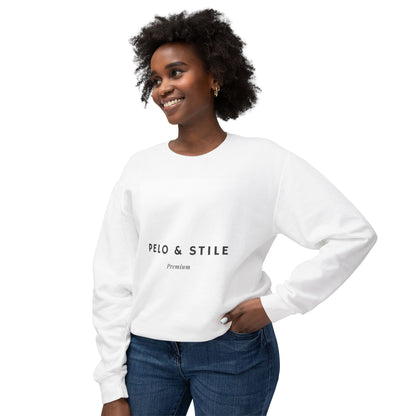 Pelo & Stile Unisex Lightweight Crewneck Sweatshirt