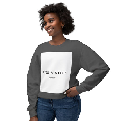 Pelo & Stile Unisex Lightweight Crewneck Sweatshirt