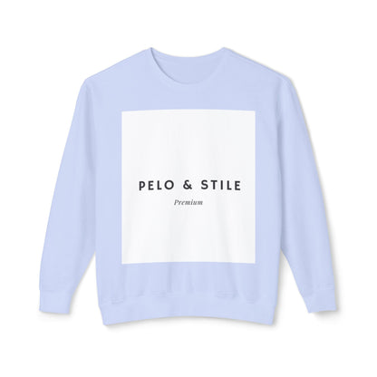 Pelo & Stile Unisex Lightweight Crewneck Sweatshirt