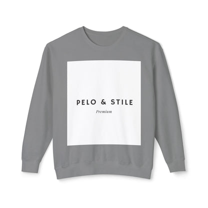 Pelo & Stile Unisex Lightweight Crewneck Sweatshirt