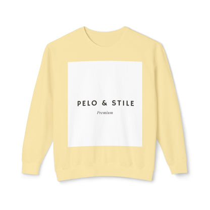 Pelo & Stile Unisex Lightweight Crewneck Sweatshirt