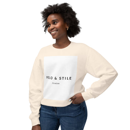 Pelo & Stile Unisex Lightweight Crewneck Sweatshirt