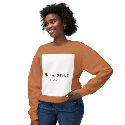 Pelo & Stile Unisex Lightweight Crewneck Sweatshirt