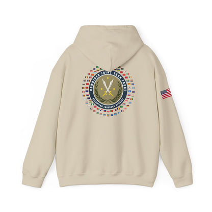 Pelo & Stile Unisex Heavy Blend™ Hooded Sweatshirt -  Military Style