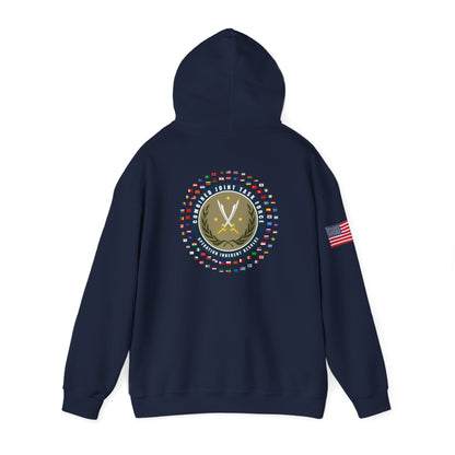 Pelo & Stile Unisex Heavy Blend™ Hooded Sweatshirt - Military Inspired Design