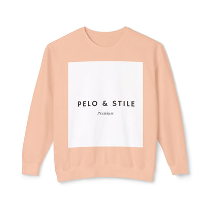 Pelo & Stile Unisex Lightweight Crewneck Sweatshirt