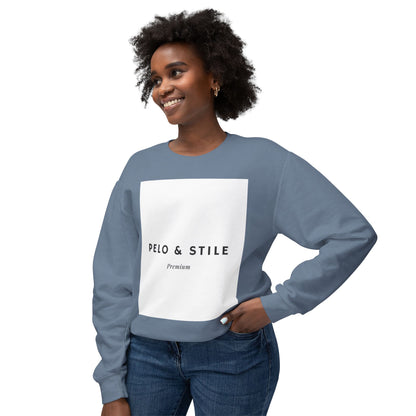 Pelo & Stile Unisex Lightweight Crewneck Sweatshirt