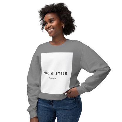 Pelo & Stile Unisex Lightweight Crewneck Sweatshirt