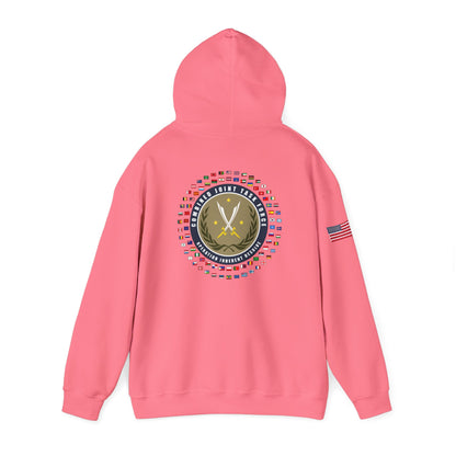 Pelo & Stile Unisex Heavy Blend™ Hooded Sweatshirt -  Military Style