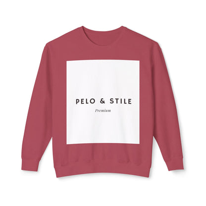 Pelo & Stile Unisex Lightweight Crewneck Sweatshirt