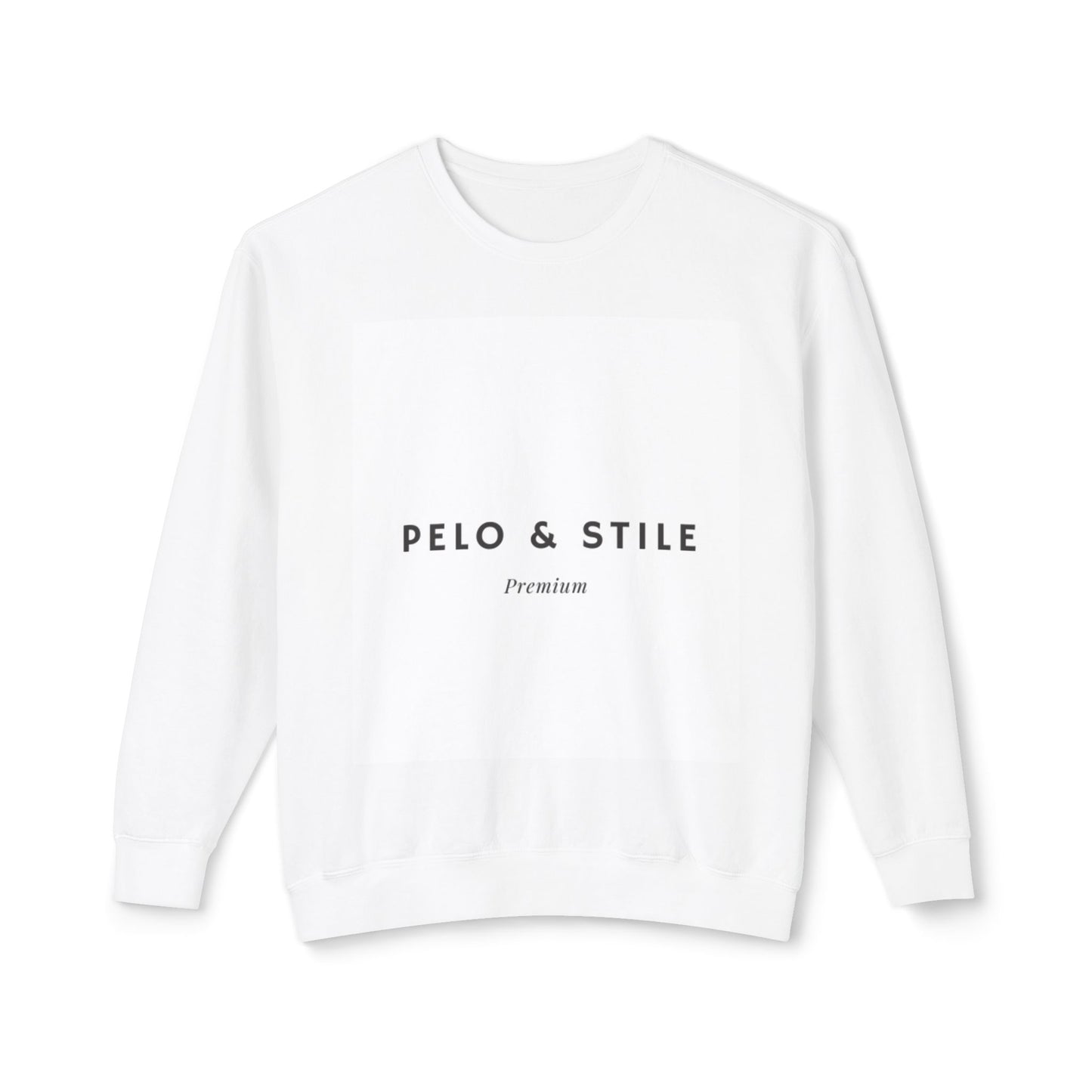 Pelo & Stile Unisex Lightweight Crewneck Sweatshirt