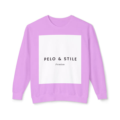 Pelo & Stile Unisex Lightweight Crewneck Sweatshirt