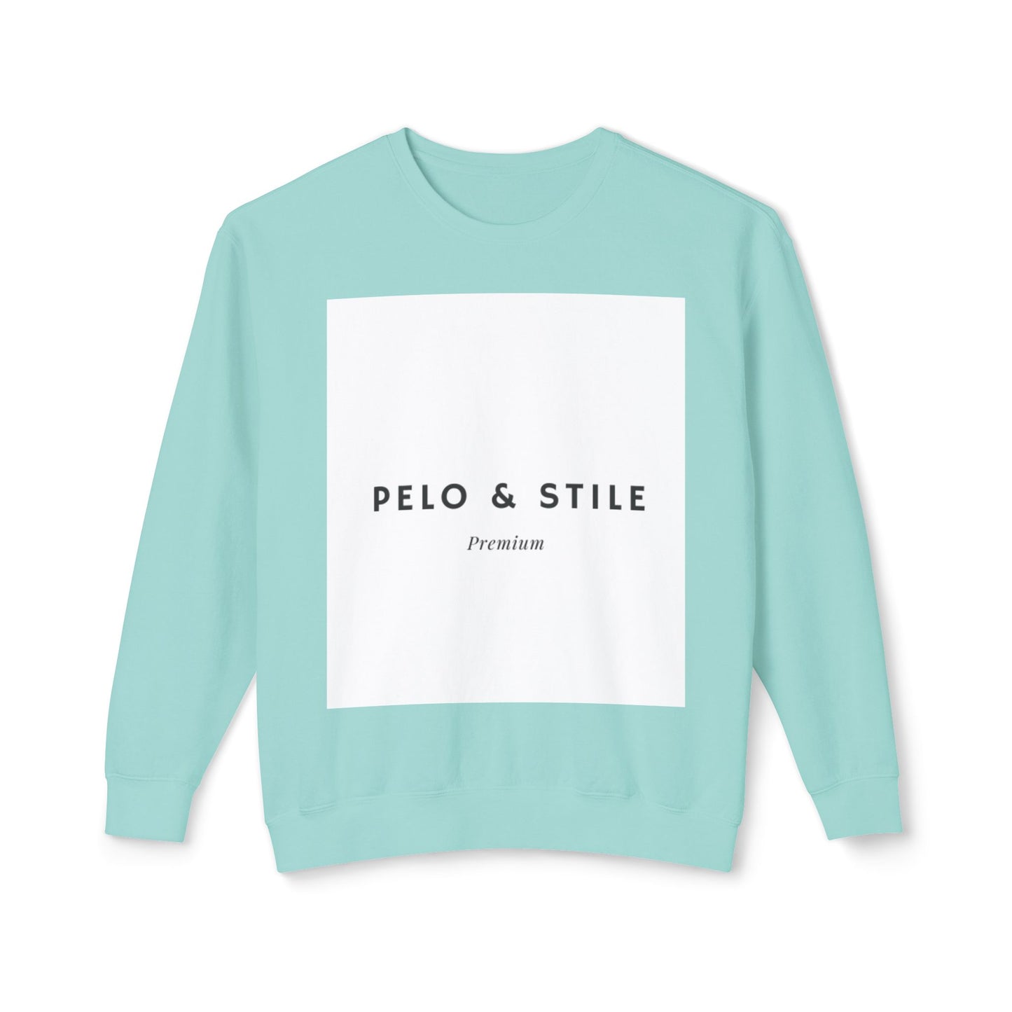 Pelo & Stile Unisex Lightweight Crewneck Sweatshirt