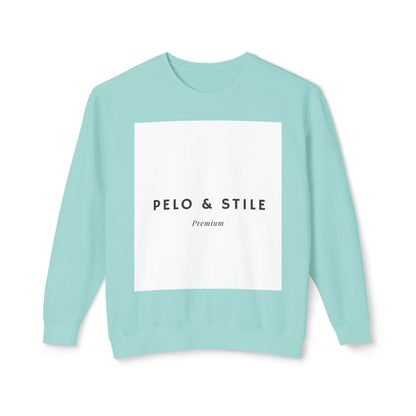 Pelo & Stile Unisex Lightweight Crewneck Sweatshirt