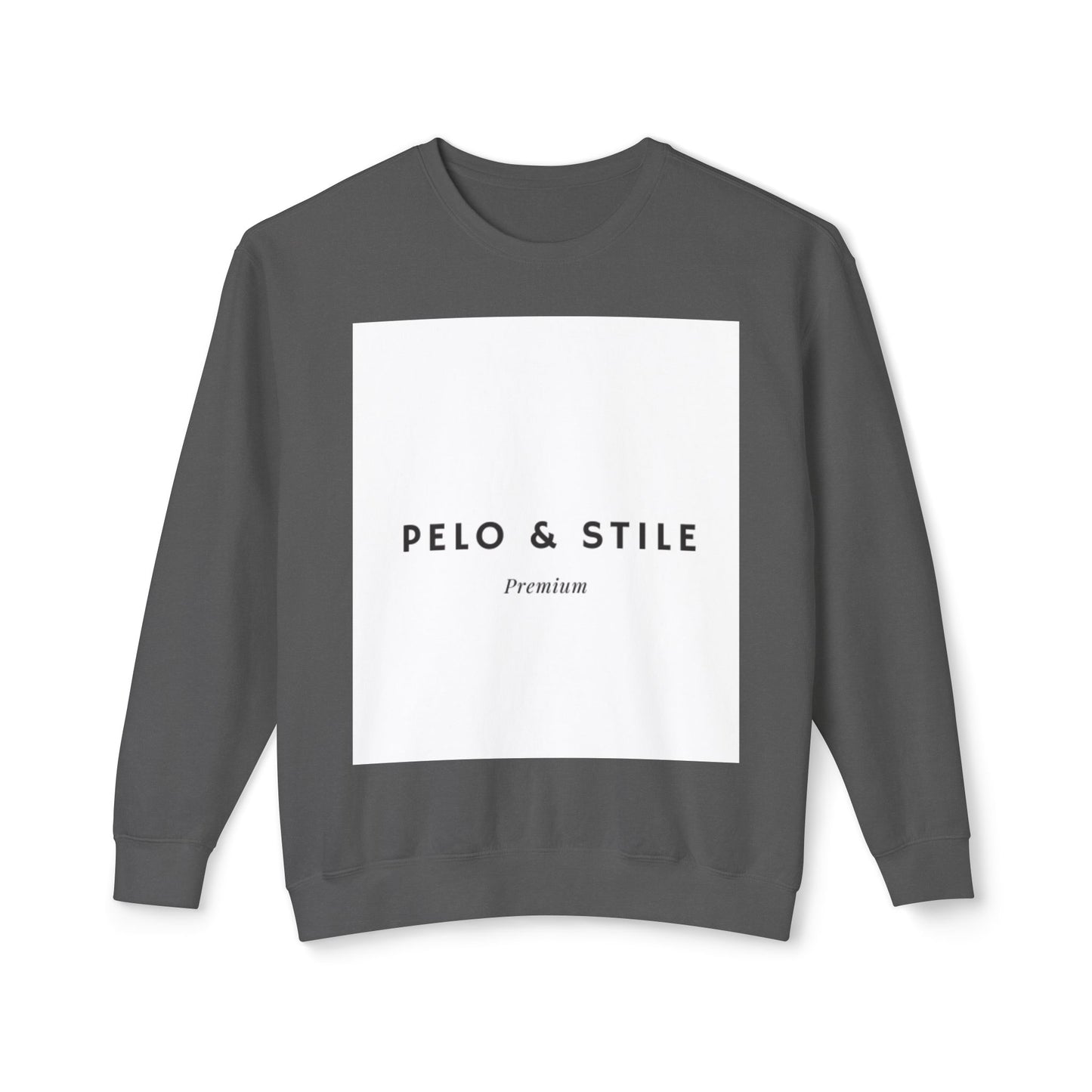 Pelo & Stile Unisex Lightweight Crewneck Sweatshirt