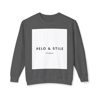 Pelo & Stile Unisex Lightweight Crewneck Sweatshirt